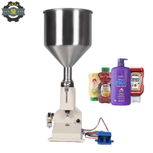 Pneumatic Liquid Paste Filling Machine for Cosmetics and Creams