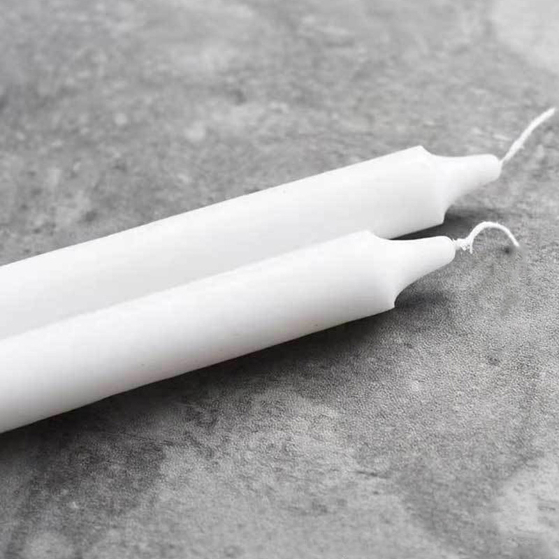 Без выпіўкі баваўняны кнот з конуснымі свечкамі для дома