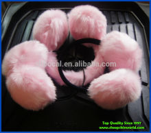 fake rabbit fur earmuff
