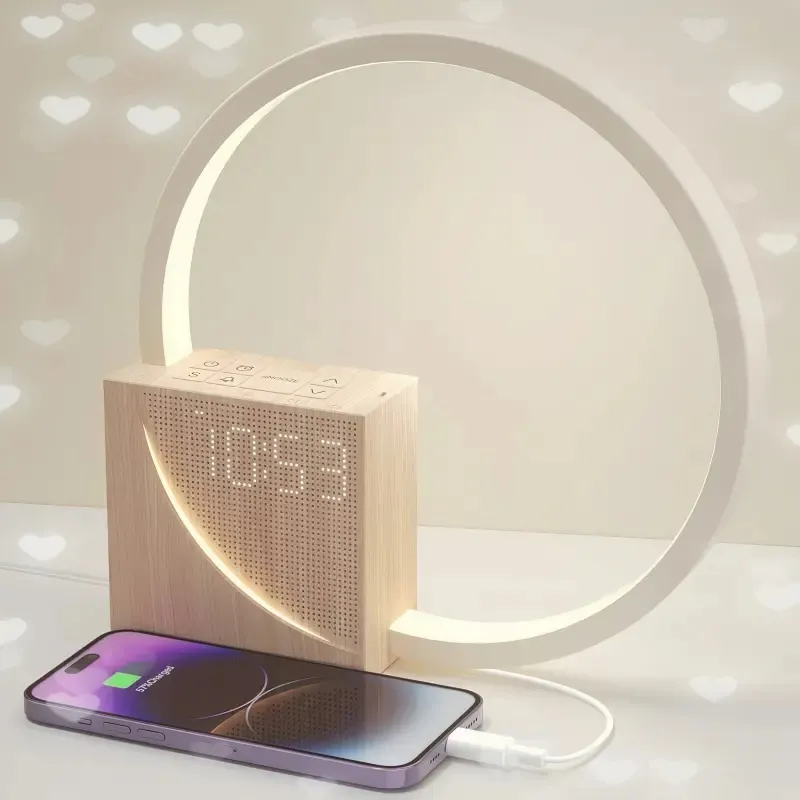 Sunrise Alarm Clock with 10 White Noise Sounds for Deep Sleep Lamp