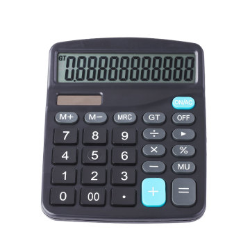 Dual Power Office Desk 12 Digit Calculator