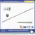 White zinc plated long shank self tapping screws