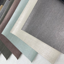 Metallic Silk Non-woven Vinyl Wallcovering for Luxury Hotel Decoration