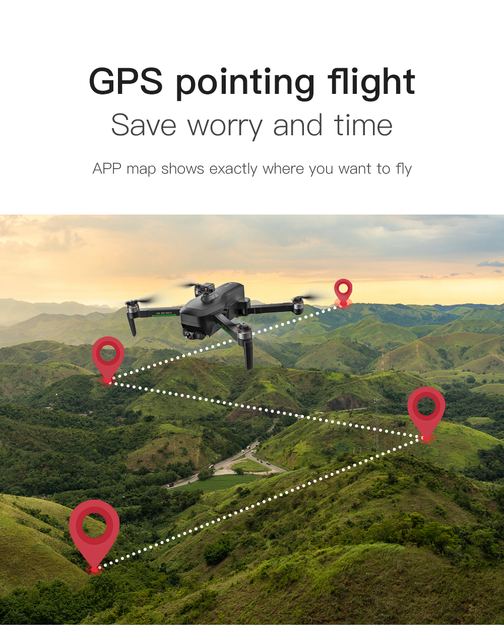 Camera Drone With 3 Axis Gimbal Professional 4K HD GPS WiFi FPV RC Quadcopter Remote Drone ZLL SG906 MAX1