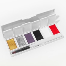 Custom Empty Nail Art Polish and Glue Cases - Refillable Eyeshadow Palettes for DIY Gel Nail Art