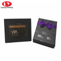 Caja de regalo base y tapa con logotipo UV personalizado