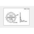 Drehpotentiometer der Serie Rk10j