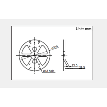 Potenciômetro giratório da série Rk10j