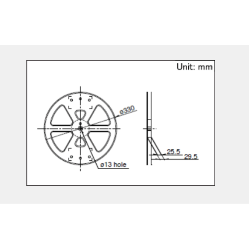 Potencjometr obrotowy serii Rk10j