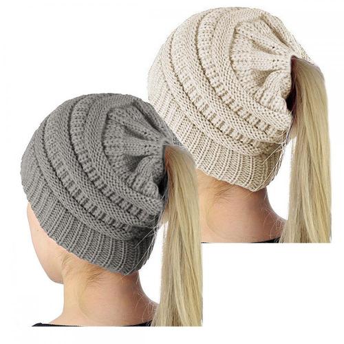 Women Knit Beanie Hat