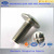 Stainless steel cross recessed oval head m8 x 25 machine screw