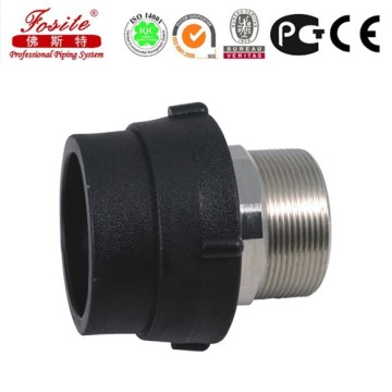 PE pipe fitting male thread adaptor