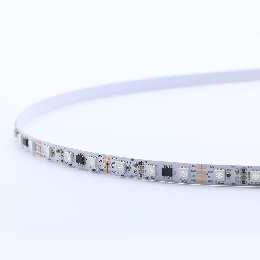 DC12V الرقمية Ws2811 60led ضوء الشريط المرن