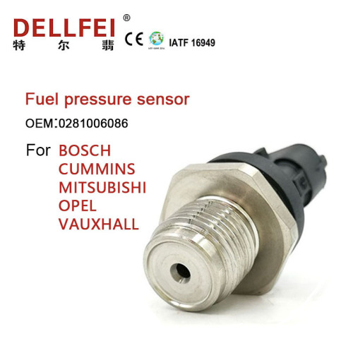 Fuel pump pressure sensor 0281006086 For CUMMINS MITSUBISHI