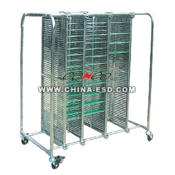 ESD Stainless steel PCB storage Trolley