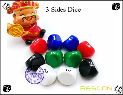 3 Seiten Würfel 3 Sides Dice