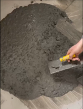 High-grade concrete with silica fume addition