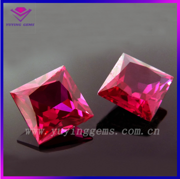 China Synthetic rubies Square Created Industrial Corundum