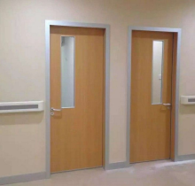 Wooden Fire Resistant Emergency Escape Doors 30/60/90/120 Minutes Fire Rated Door