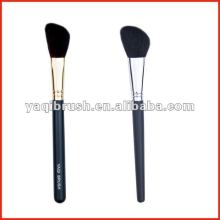 Angled powder brush blush brush