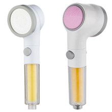 Vitamin C Filter Hand Shower with Silicone Cleaning Brush Head