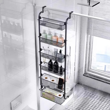 Multi-Layer No-Drill Door Back Hanging Rack