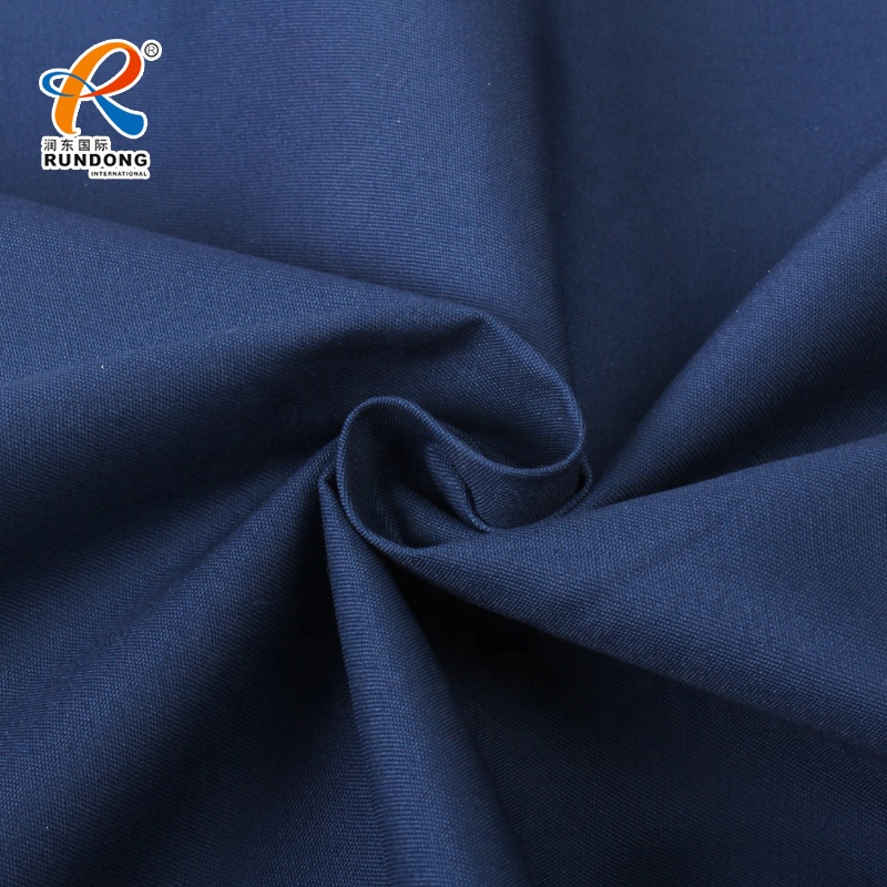 polyester cotton fabric black stain repellent fabric