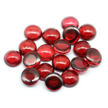 Natural Garnet Mozambique Garnet Round Plain Cabochons