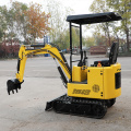 Crawler type multifunctional small excavator with long service life