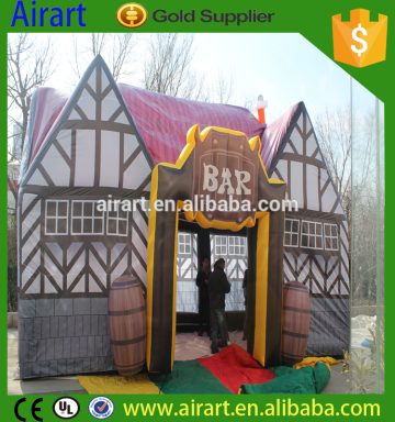 Sale giant inflatable bar, inflatable tent bar, inflatable tent house bar