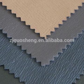 100% polyester velvet pu synthetic leather for leather jackets