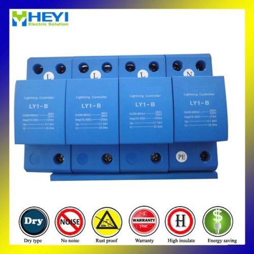Ly1-B (10/350) 12.5ka 4pole AC Switch Type High-Energy Surge Protective Device