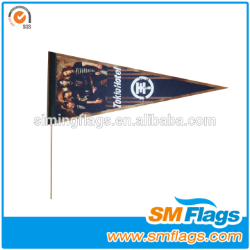 Hot selling embroidery felt pennant flag