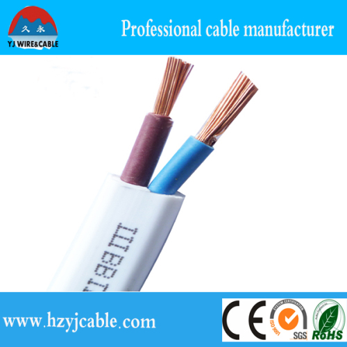 Factory Price 1.5, 2.5, 4, 6mm2 Multi-Core Flexible Flat Copper Wire with PVC Jacket