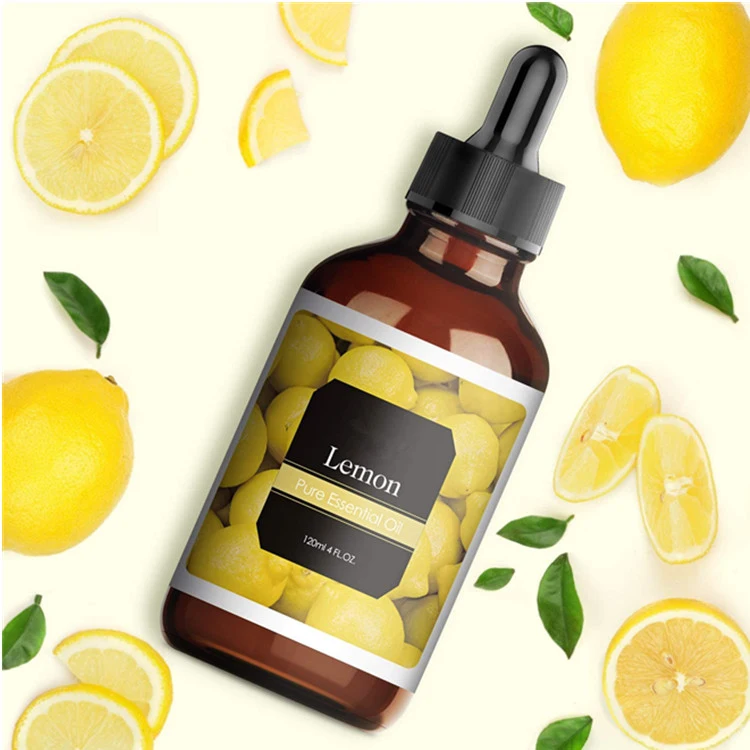 OEM Private Custom Lemon Oil 100% Pure Natural Essential Oil