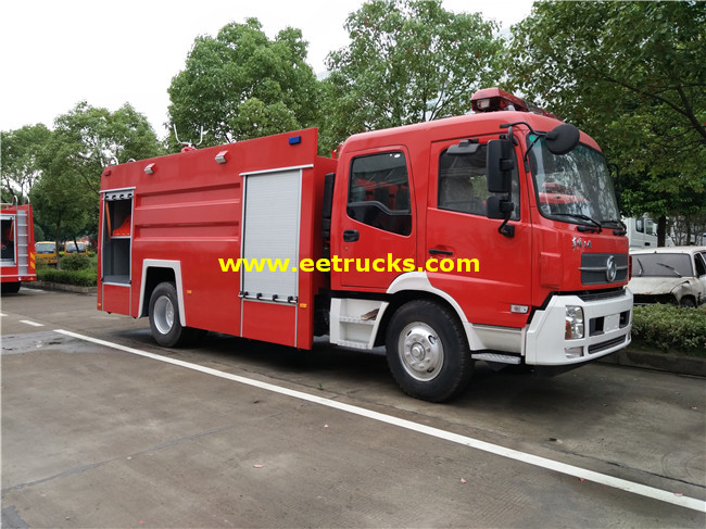 210hp Rescue Fire Fighting Trucks