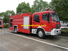 2000 Gallons 210hp Rescue Fire Fighting Trucks
