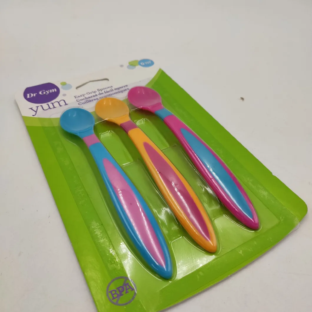 3PC TPR Baby Spoons Spoon Set