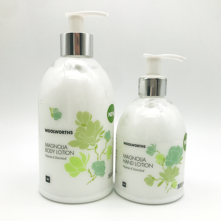 Wholesale lady moisturizing 2pcs body lotion hand cream set