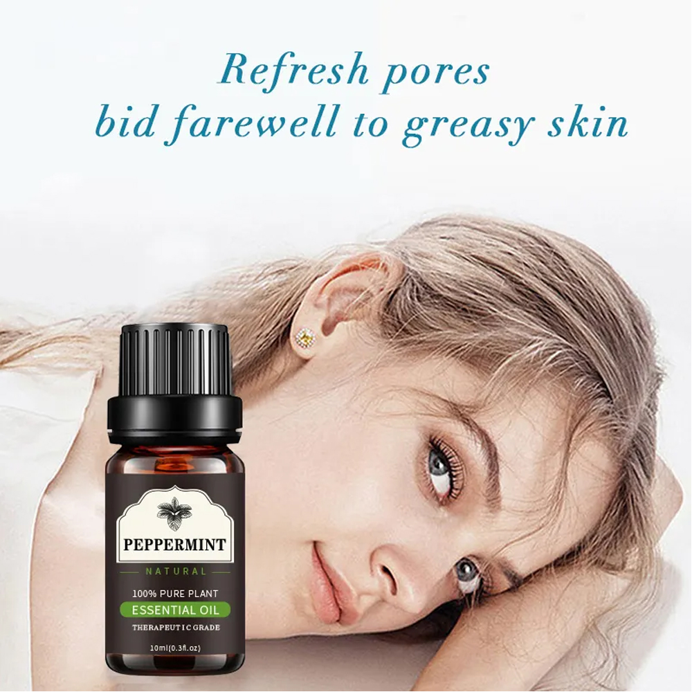 Grosir Pure Organik 10ml Aromaterapi Alami Lavender Orange Lemon Grass Eucalyptus Pohon Teh Peppermint Minyak Esensial