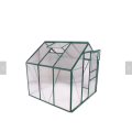 Outdoor greenhouse with polycarbonate for plant protection