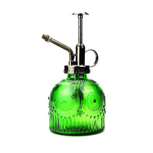 Botella de spray de agua de planta vintage de vidrio de 200 ml