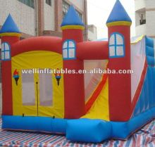 2013 professional inflatable combo slide for kids / inflatable combo jumper