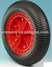 flat free Pu foam wheel
