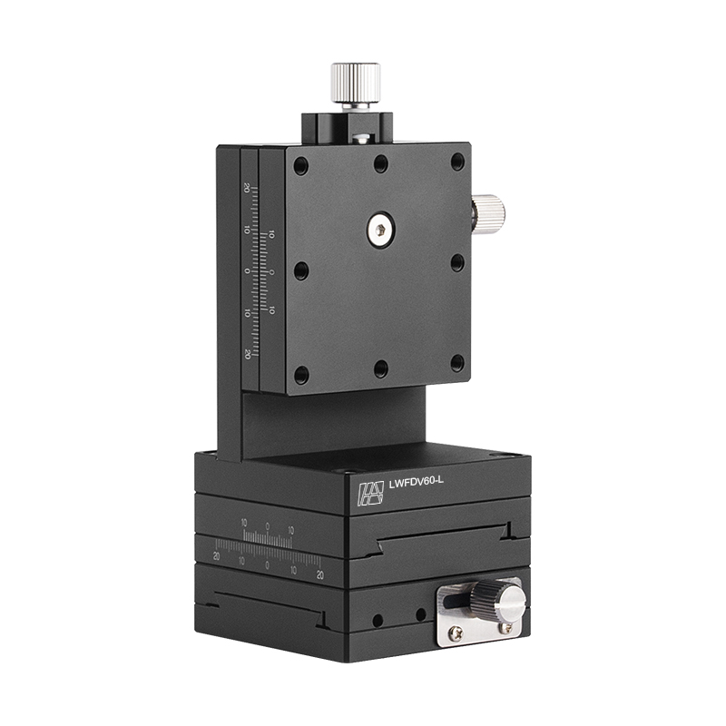 Ruční rybina stolku v ose XYZ 60 Manual XYZ-Axis Stage Dovetail 60