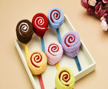 new design towel cake and children gift cake towel