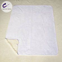 White Mink Sherpa Blanket DIY Blanket