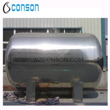 Stainless Steel high pressure reaction vessels horizontal pressure vessel