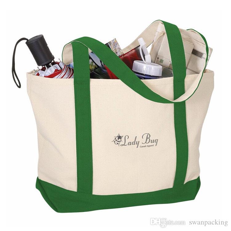 Shopping canvas tote bags