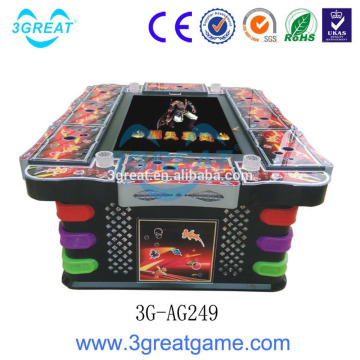 Adjustable winning rate shooting game fish running animal types for 8 people